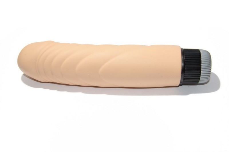 Vibrátor Joystick 18 cm silikon - tělový