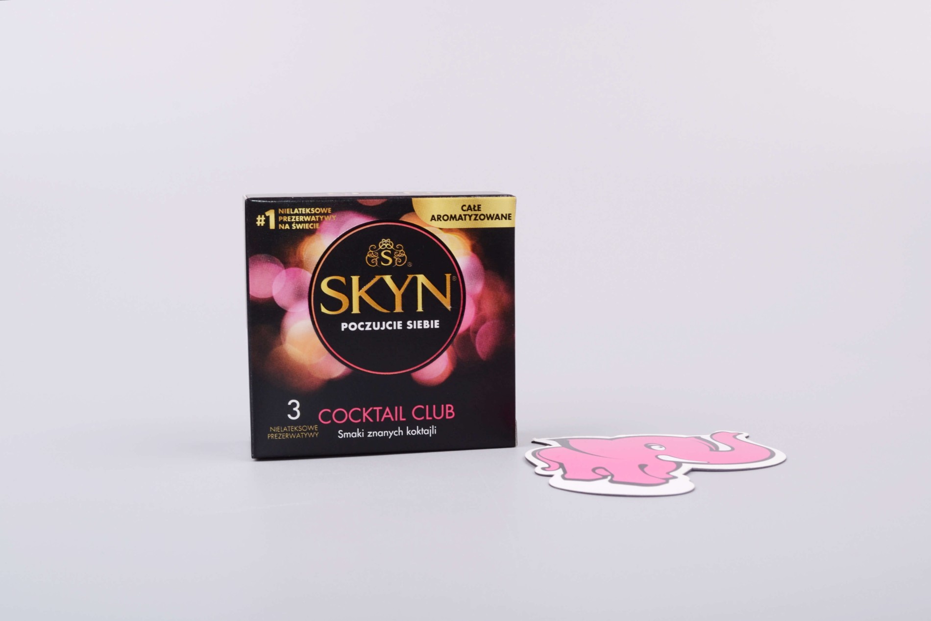 SKYN Cocktail Club – bezlatexové kondomy (3 ks)
