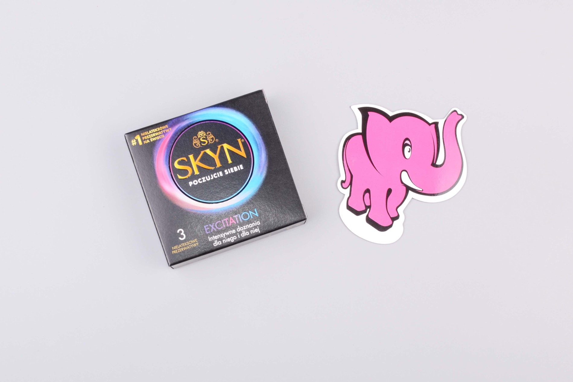 SKYN Excitation – bezlatexové kondomy (3 ks)