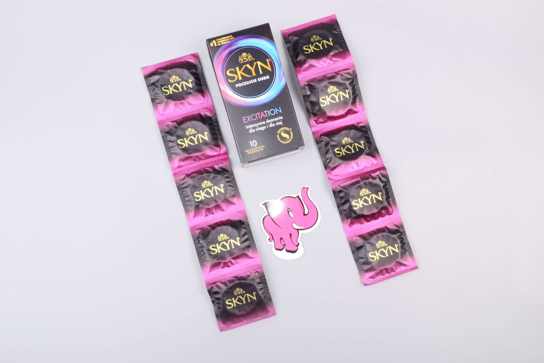 SKYN Excitation – bezlatexové kondomy (10 ks)