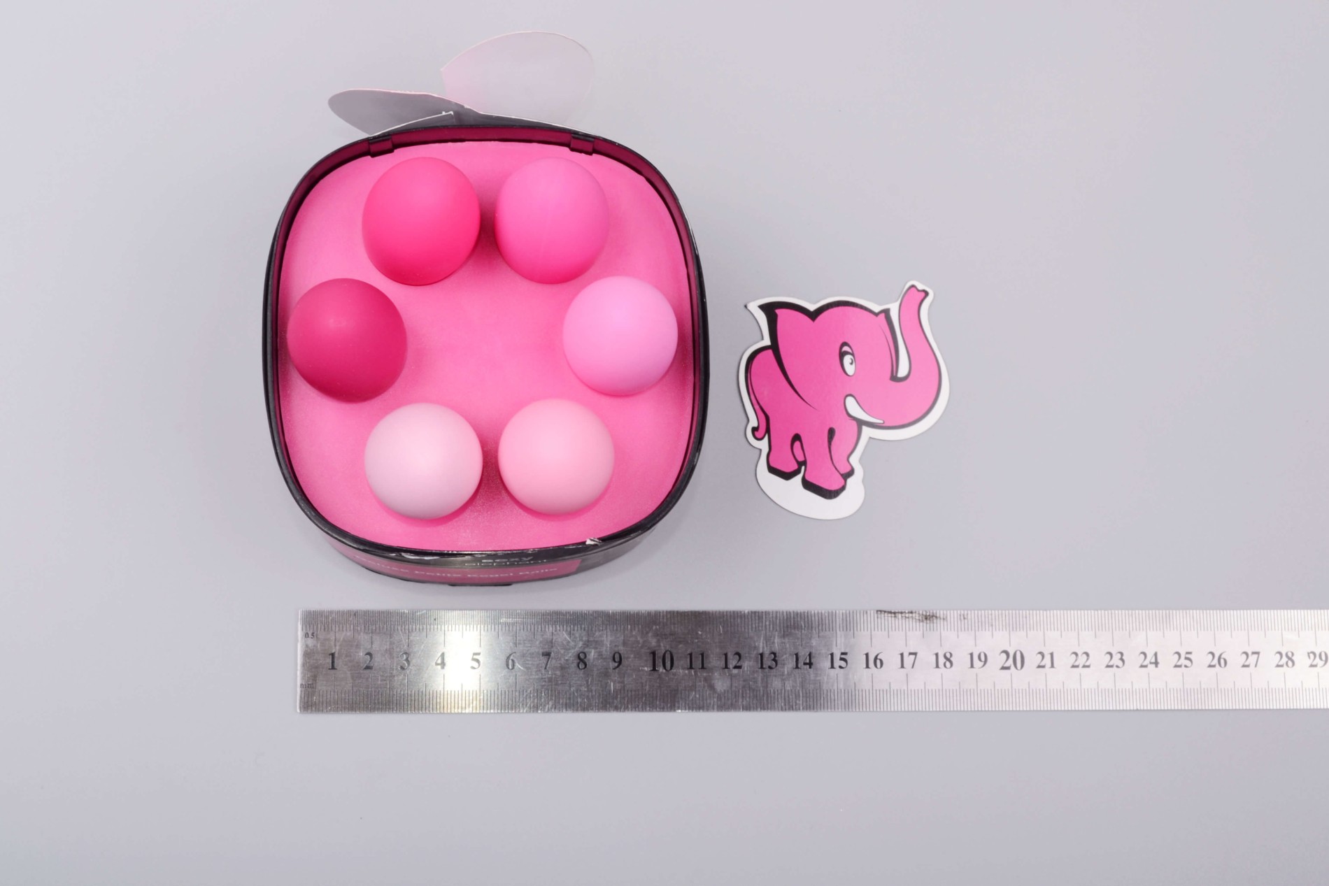 Sada vaginálních činek Deluxe Petite Kegel Balls, rozměry