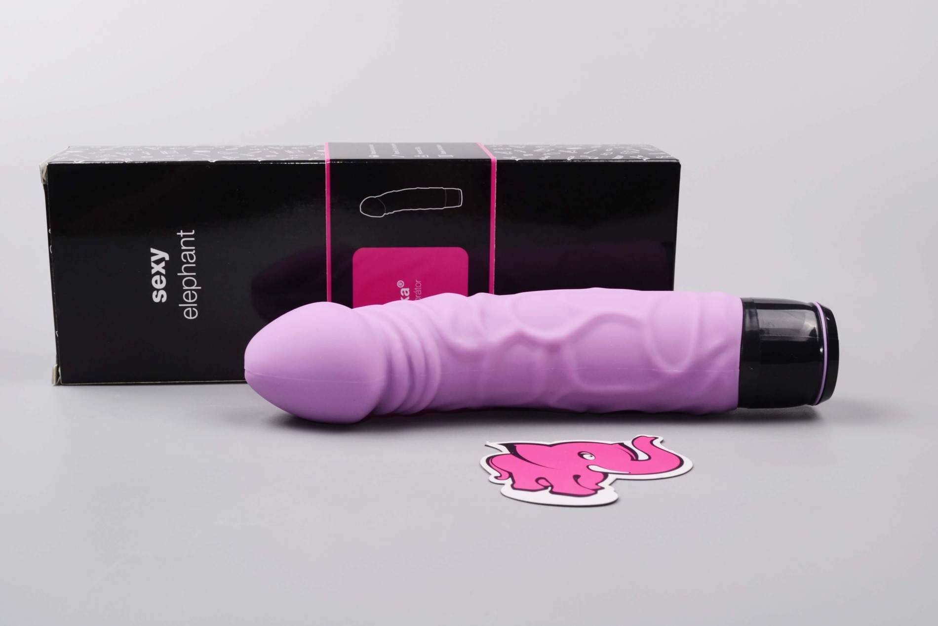 Silikonový vibrátor Borůvka® Original (20 cm)