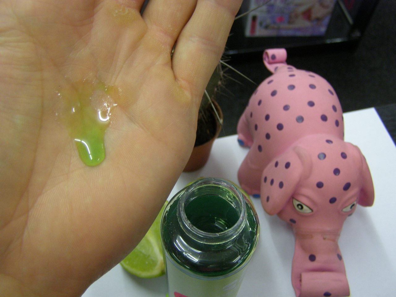 Masážní olej Swede kaktus/limetka 200ml