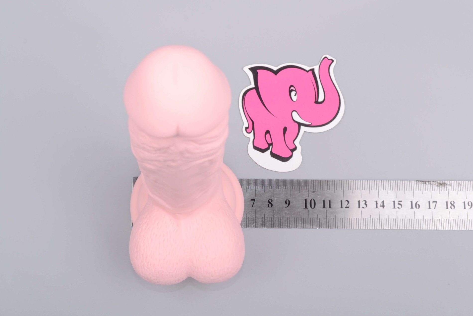 Silikonové dildo Median rozměry