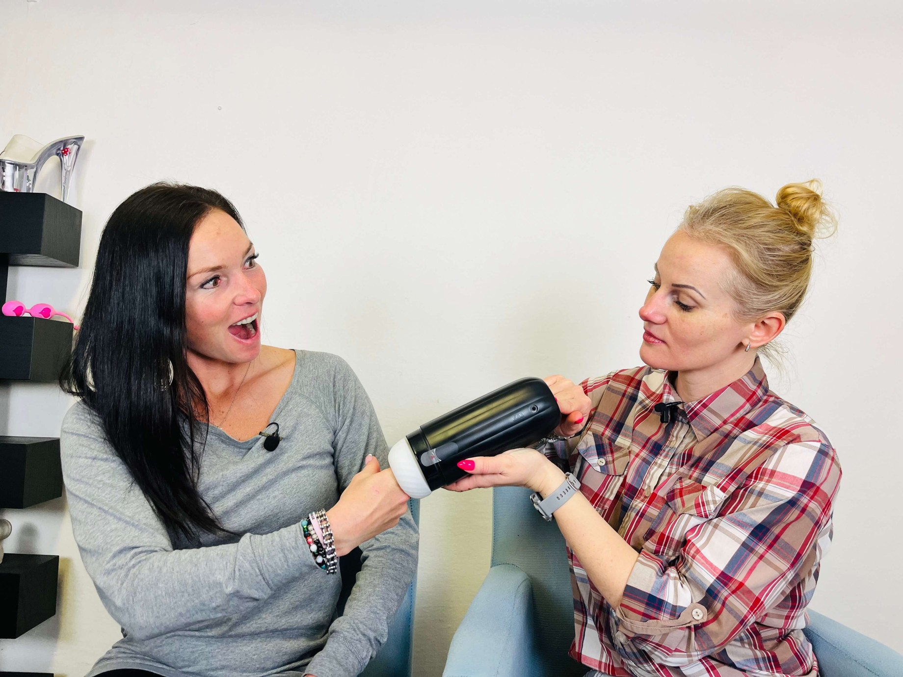 Svakom Sam Neo masturbátor, Domča a Verča