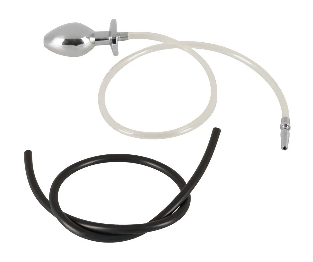 Dilatátor s cévkou a análním kolíkem Delicate Pissing (9 mm)