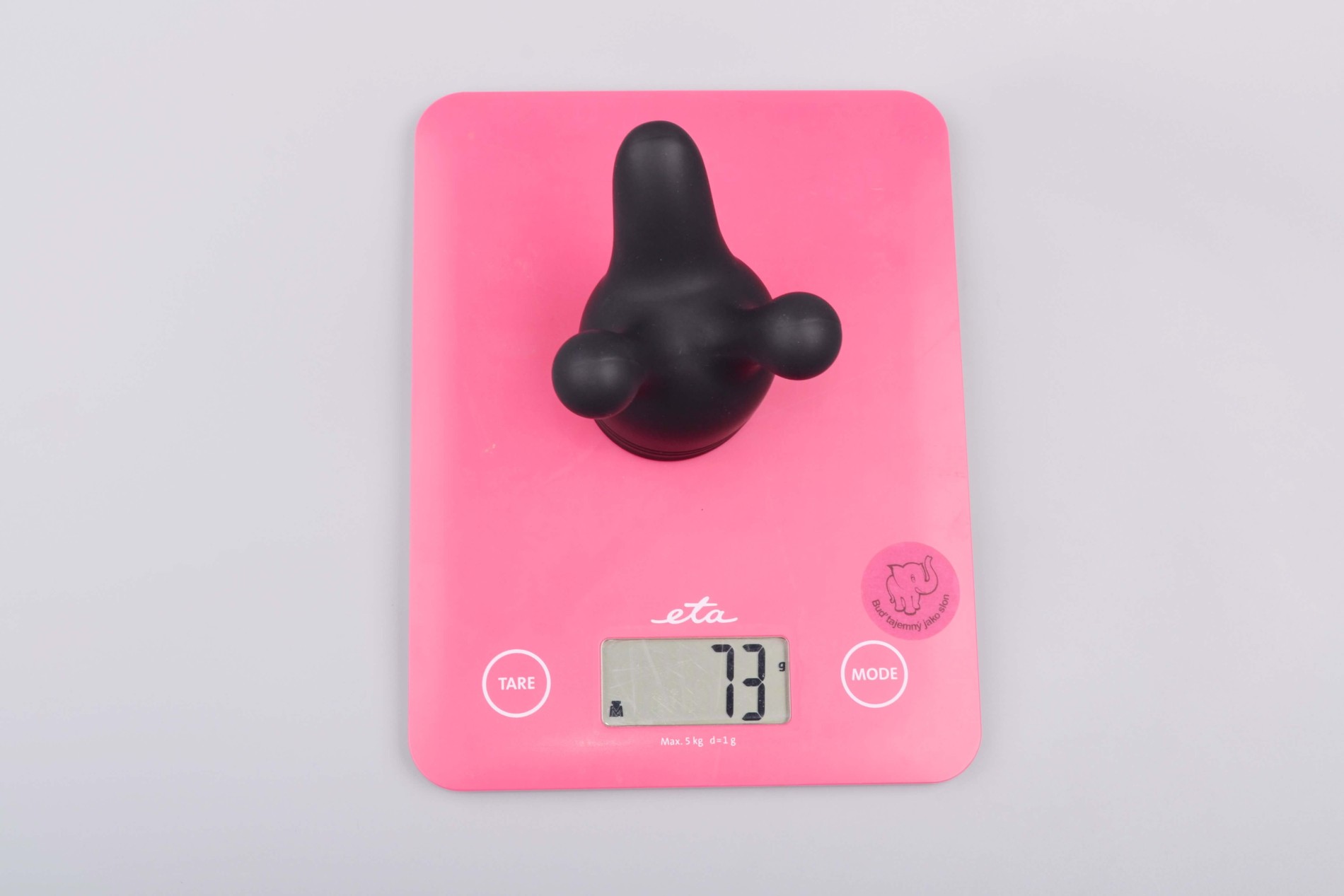 Silikonová násada Akuwand Tripod, váha