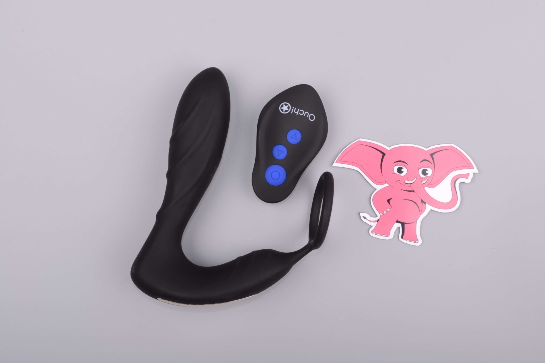 Anální kolík pro elektrosex Load of Pleasure s erekčním kroužkem a dálkovým ovládáním