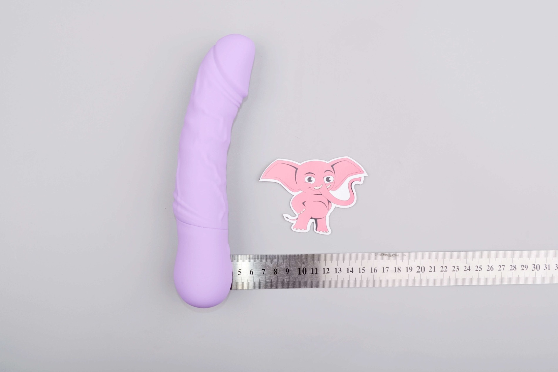 Silikonový vibrátor Borůvka 3, rozměry