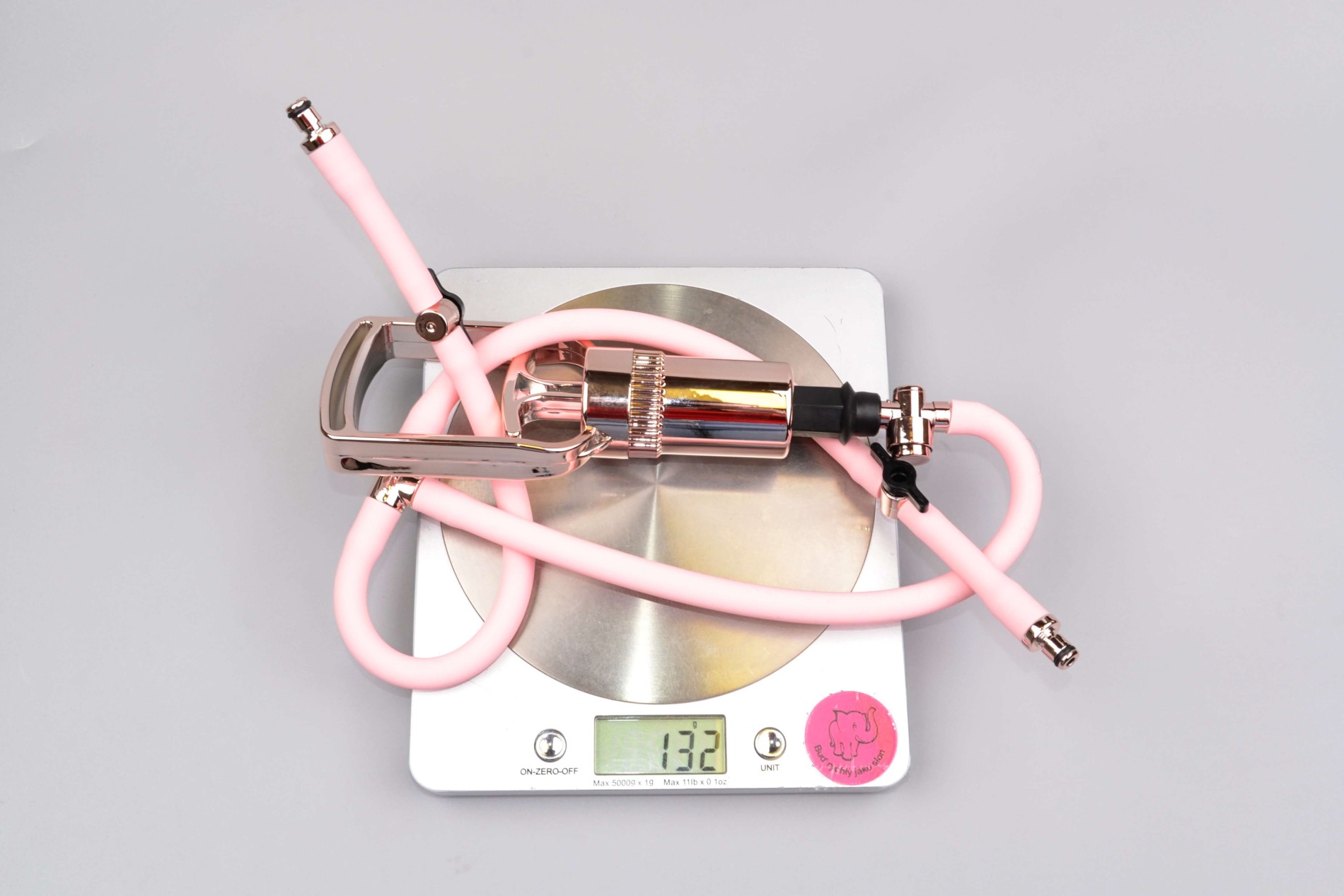 Vakuová pumpa na prsa Rose Gold - M, váha