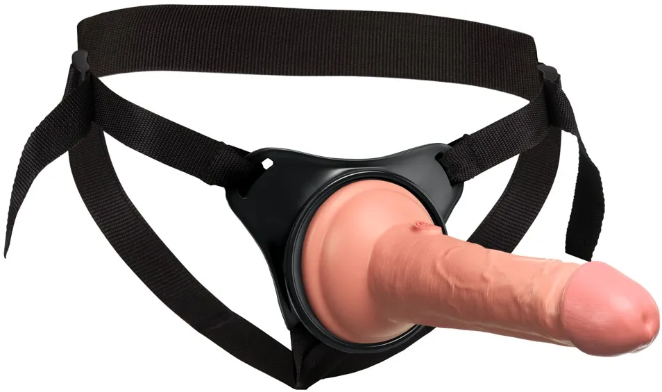 Připínací penis Pipedream King Cock (17,8 cm)