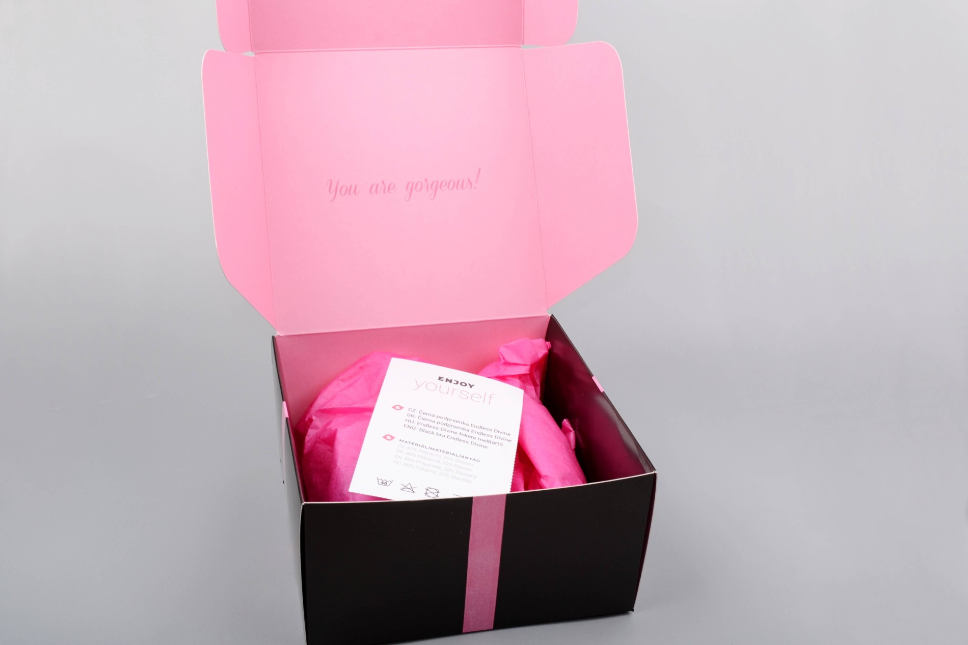 Černé kalhotky Love&Play