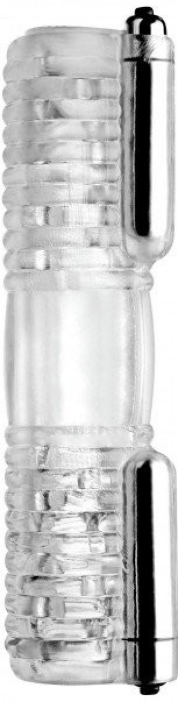 Vibrační oboustranný masturbátor Head to Head