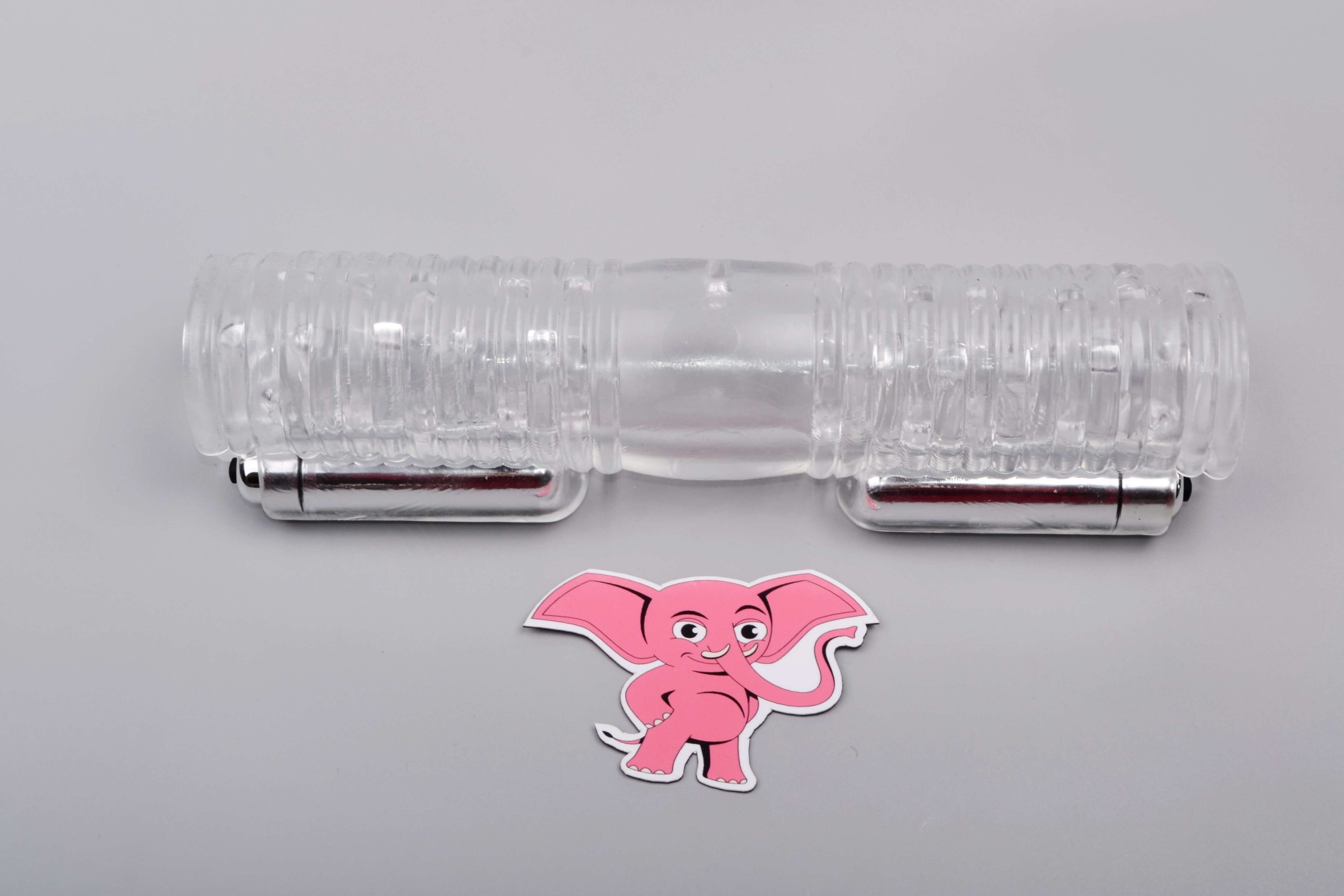 Vibrační oboustranný masturbátor Head to Head (26,5 cm)