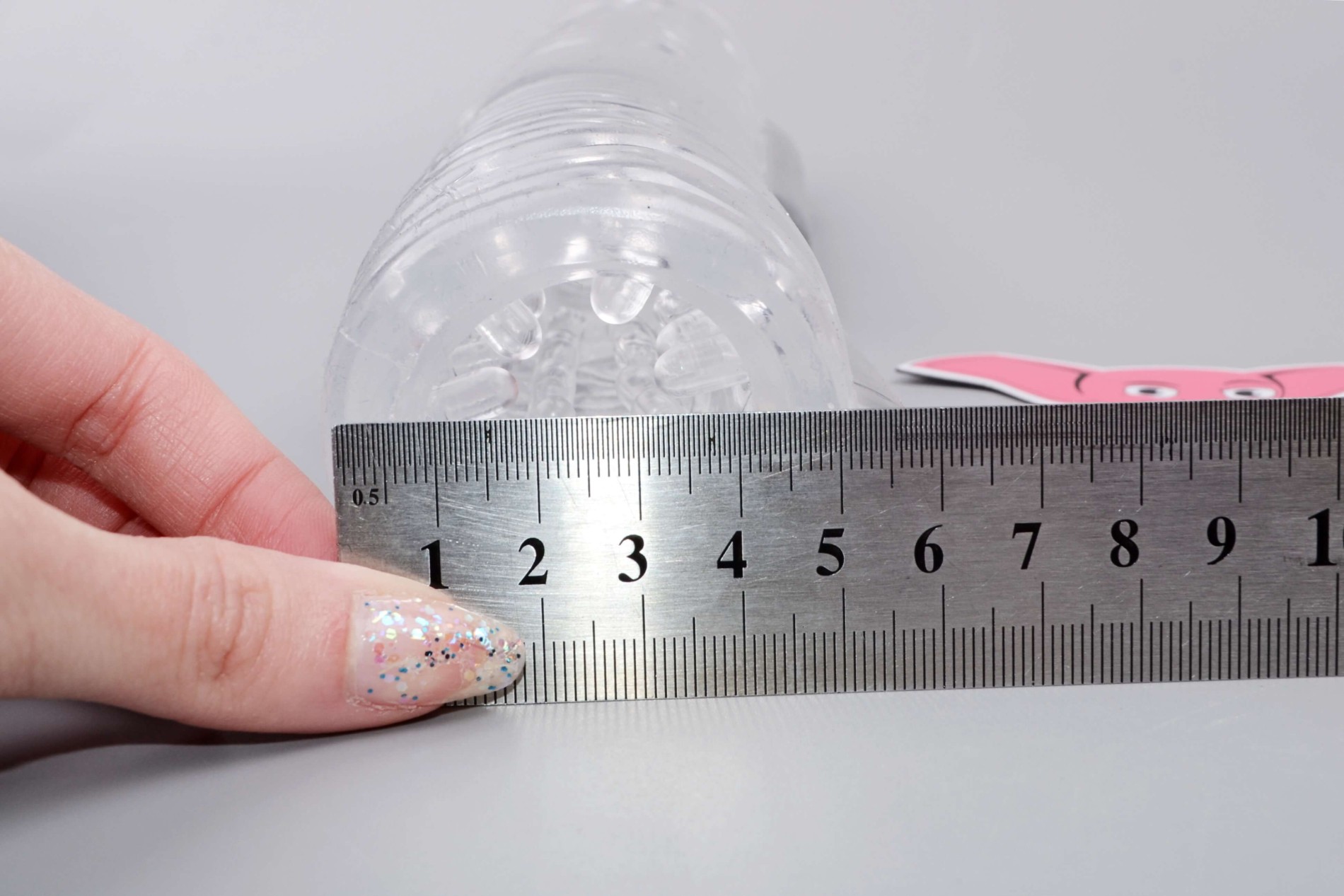 Vibrační oboustranný masturbátor Head to Head (26,5 cm), rozměry