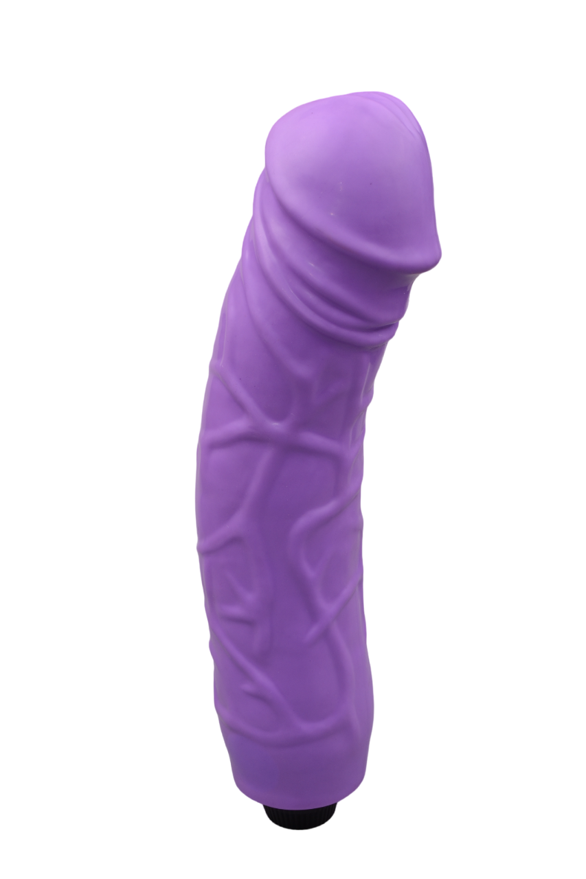 Gelový vibrátor XXL Violet
