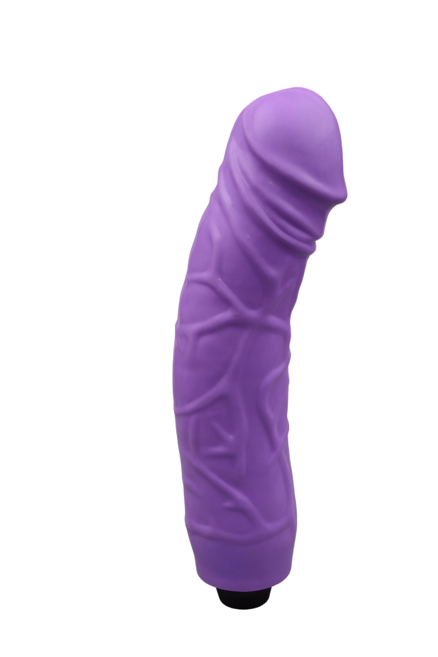 Gelový vibrátor XXL Violet