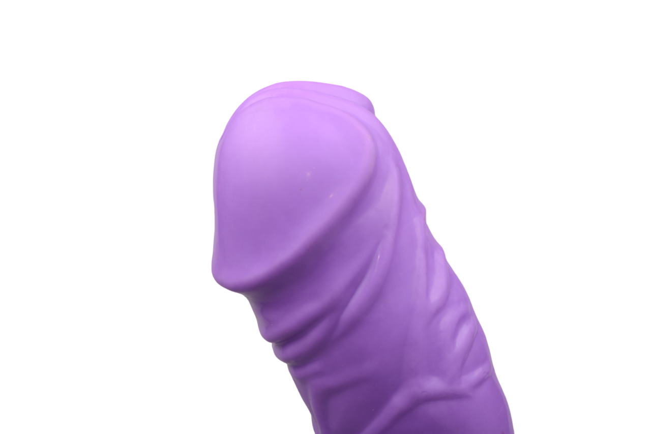 Gelový vibrátor XXL Violet