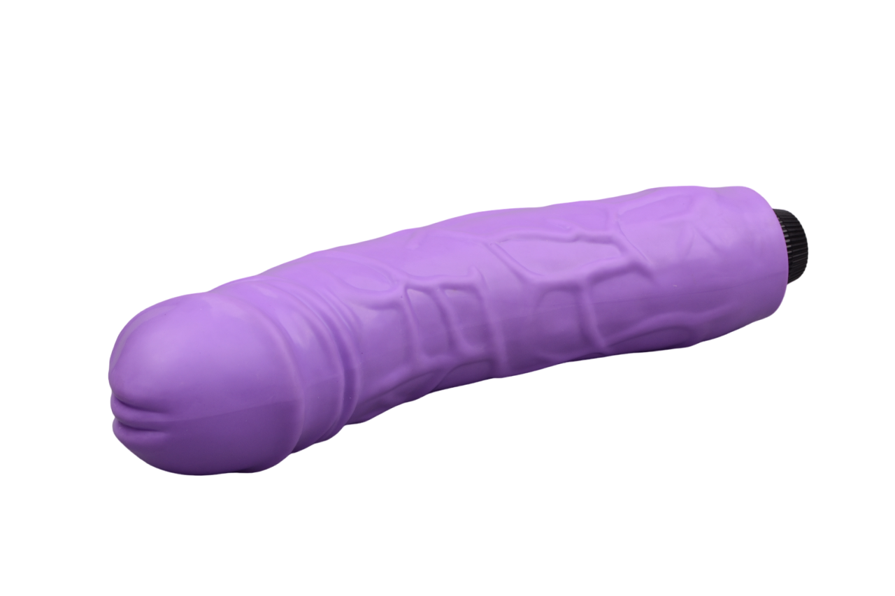 Gelový vibrátor XXL Violet