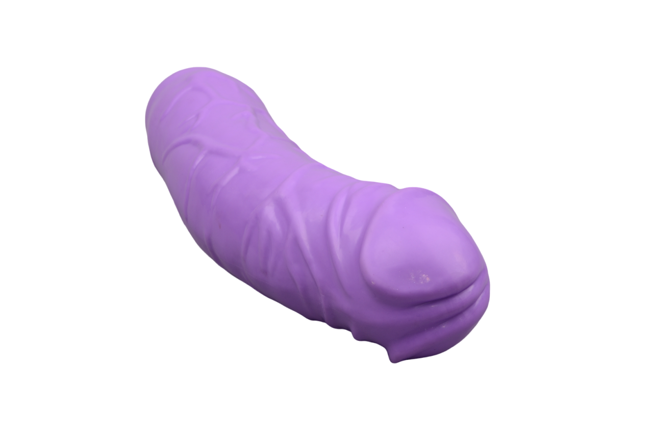 Gelový vibrátor XXL Violet