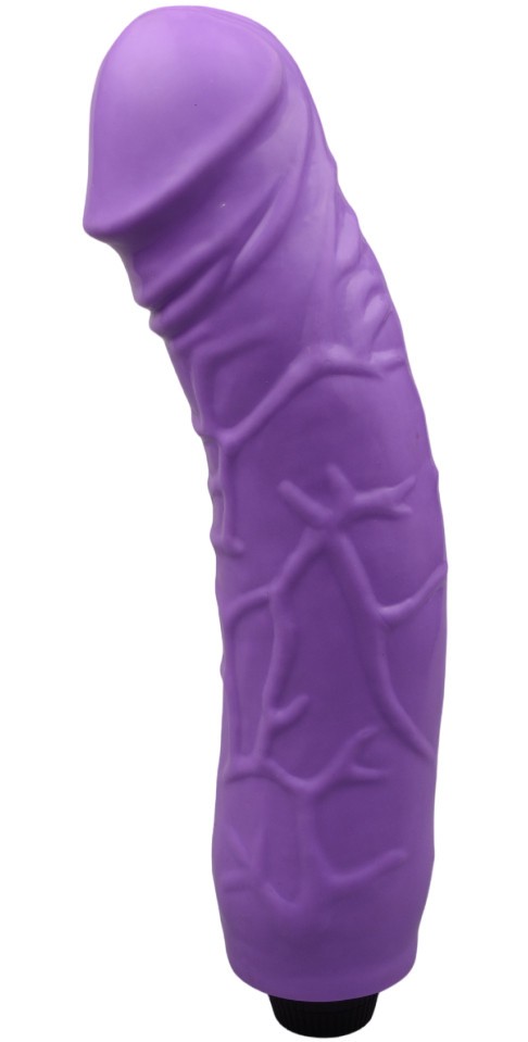 Gelový vibrátor XXL Violet
