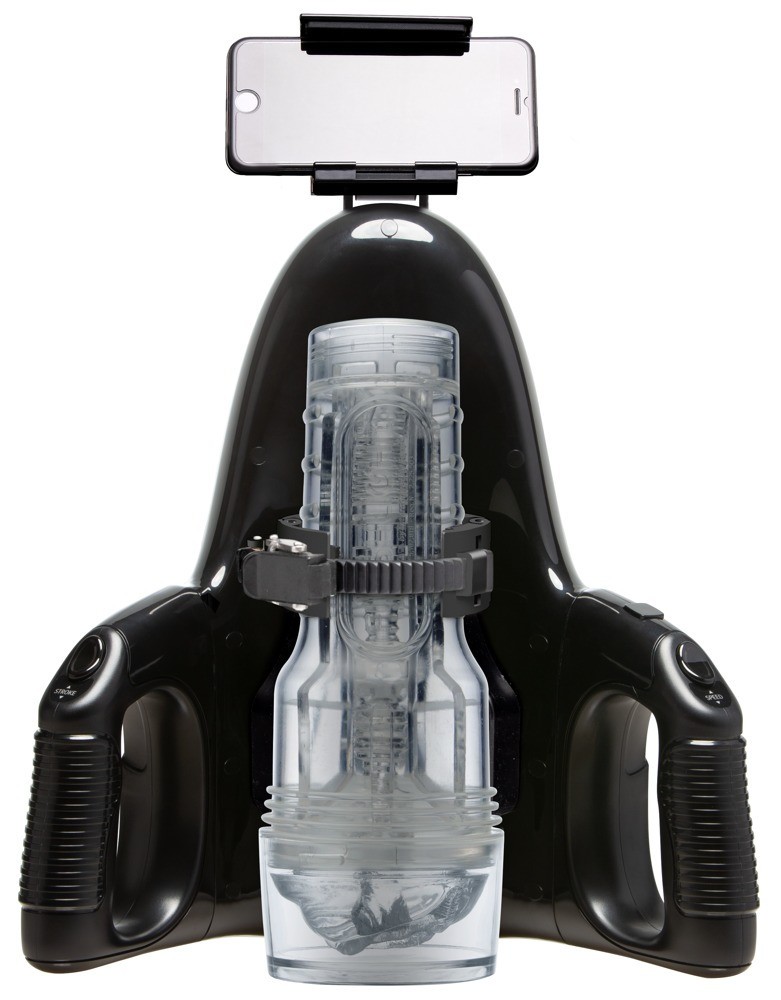 Fleshlight Launch automatický přirážecí adaptér (38,7 cm)