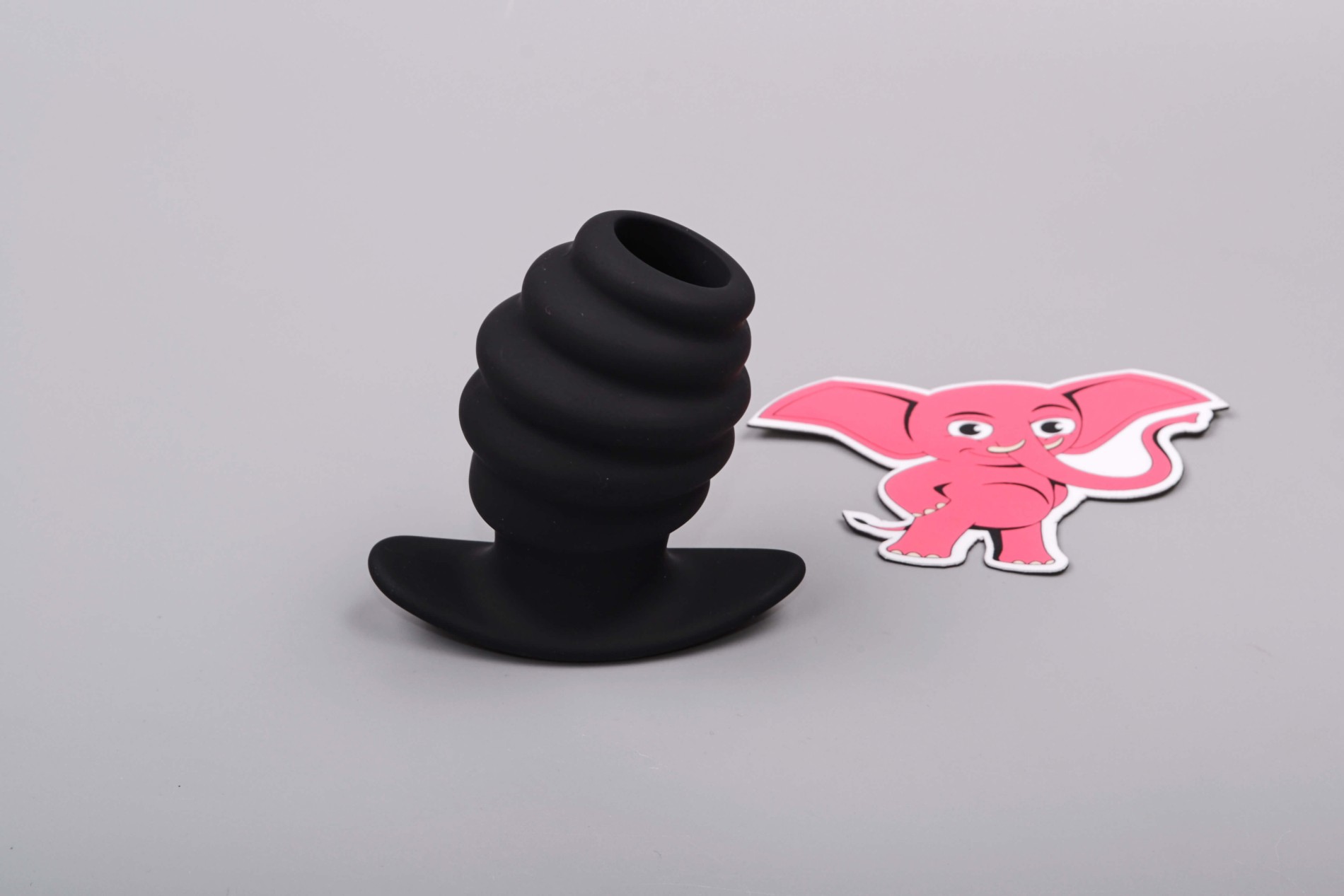 Silikonový anální tunel Notched