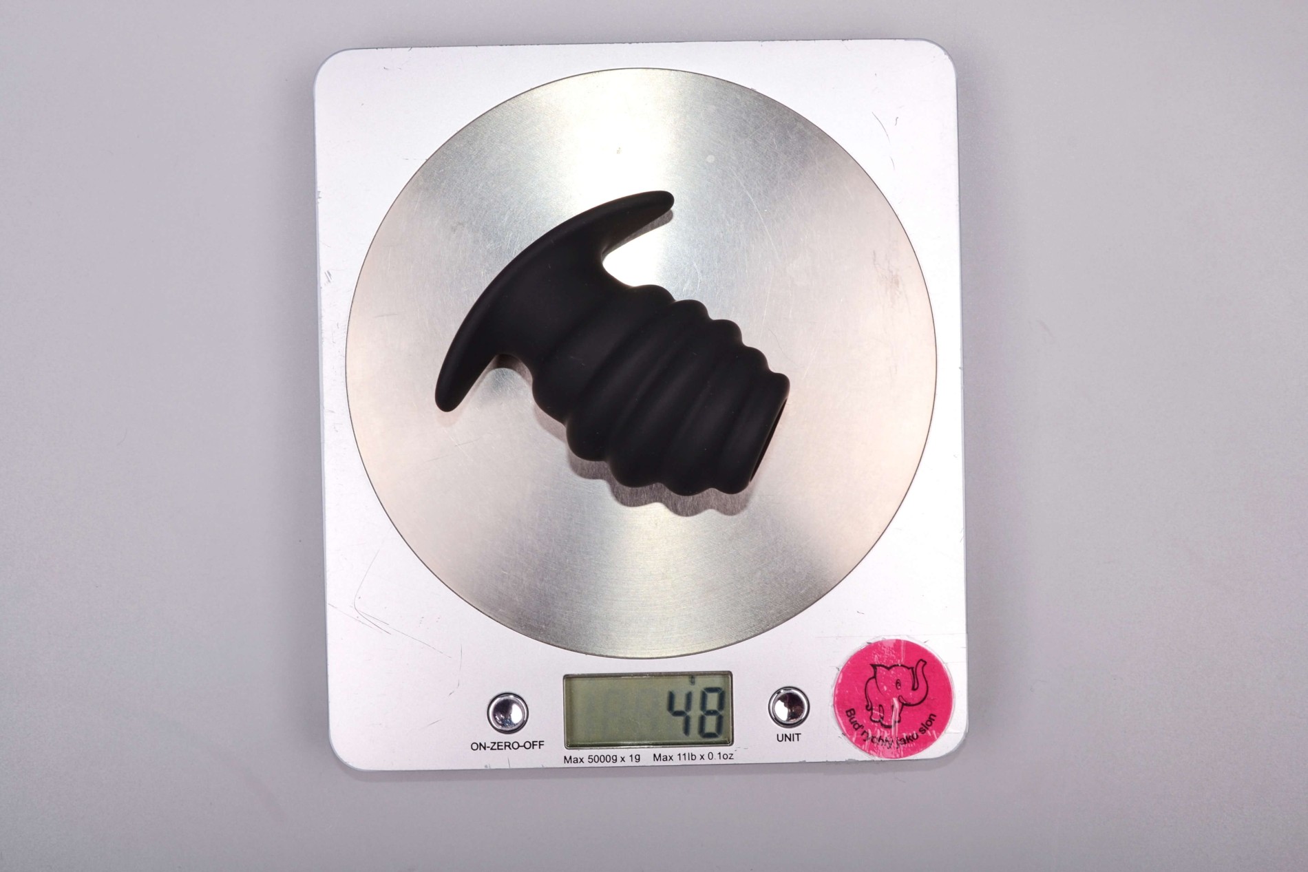 Silikonový anální tunel Notched, váha