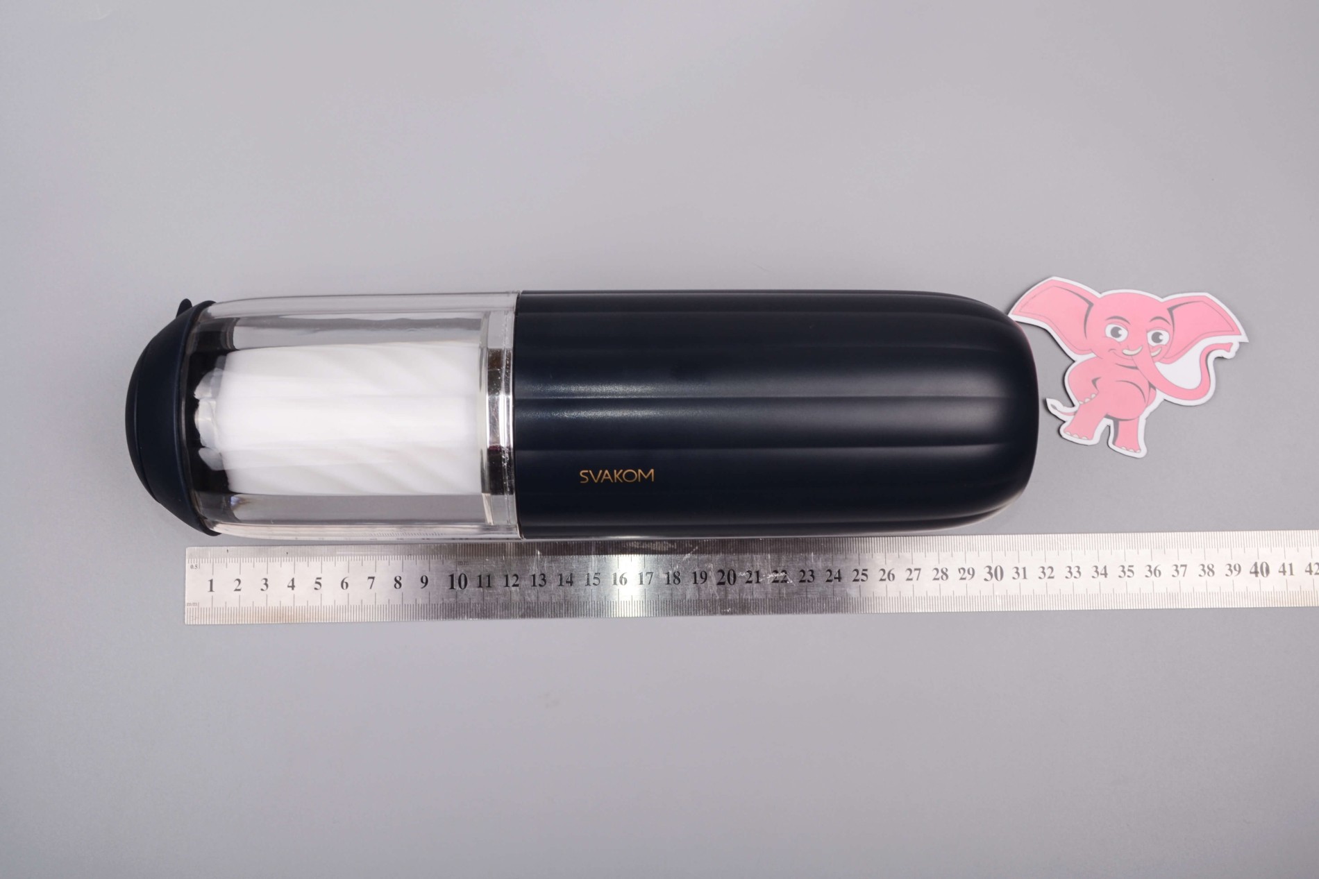 Svakom Alex Neo 2 masturbátor (30 cm), rozměry