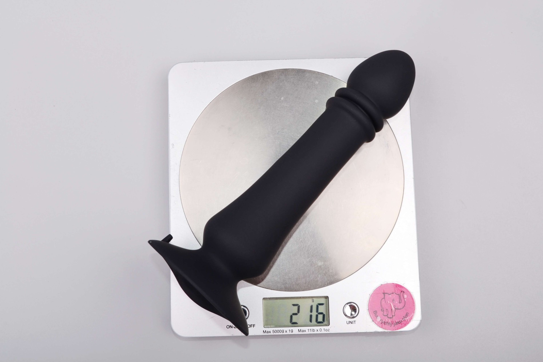 Přirážecí anální vibrátor Dream Orgasm s dálkovým ovládáním, váha