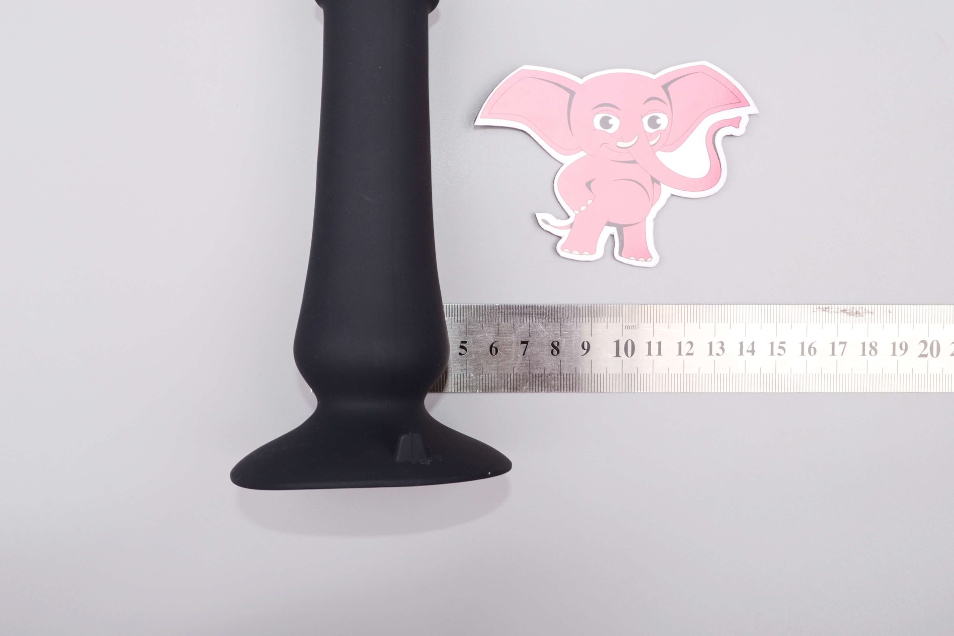 Přirážecí anální vibrátor Dream Orgasm s dálkovým ovládáním, rozměry