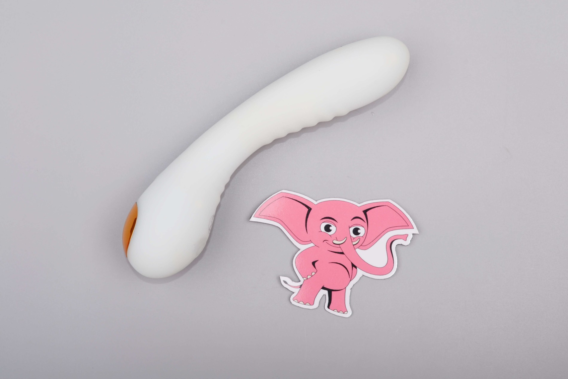 Svítící silikonový vibrátor Lumisphere (18 cm)