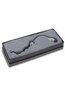 Oboustranné kovové dildo Bulb Wand (24 cm)