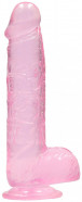 Realistické dildo Clear Pleasure (15 cm)