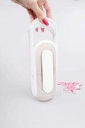 Tenga Flip Hole Zero EV vibrační masturbátor, otevírání