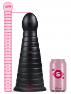 XXL Anální kolík s přísavkou Devil