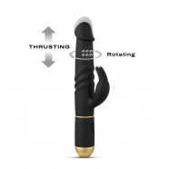 Perličkový přirážecí vibrátor Furious Rabbit 2.0 (27 cm)