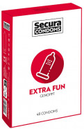 Secura Extra Fun – vroubkované kondomy