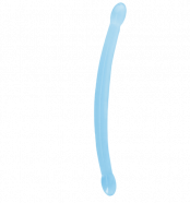Oboustranné gelové dildo Flexi Duo (42 cm)