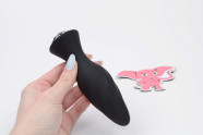 Vibrační anální kolík Diamond Vibe s dálkovým ovládáním (12,3 cm)
