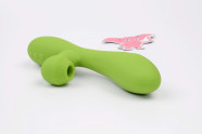 Adore Fingertip rotační tlakový vibrátor na bod G (20,6 cm) + dárek MiniWand