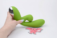 Adore Fingertip rotační tlakový vibrátor na bod G (20,6 cm) + dárek MiniWand