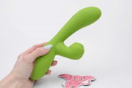 Adore Fingertip rotační tlakový vibrátor na bod G (20,6 cm) + dárek MiniWand