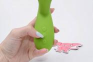 Adore Fingertip rotační tlakový vibrátor na bod G (20,6 cm) + dárek MiniWand