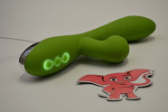 Adore Fingertip rotační tlakový vibrátor na bod G (20,6 cm) + dárek MiniWand, nabíjení