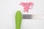 Adore Fingertip rotační tlakový vibrátor na bod G (20,6 cm) + dárek MiniWand, rozměry