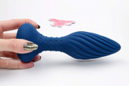 Anální kolík Rimming Blaze s dálkovým ovládáním (14,5 cm)