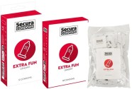 Secura Extra Fun – vroubkované kondomy