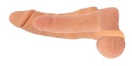 Prodlužovací masturbátor Nature Skin 2v1 Extension MEDIUM