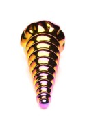 XR Brands - Twilight Rainbow Glass Dildo